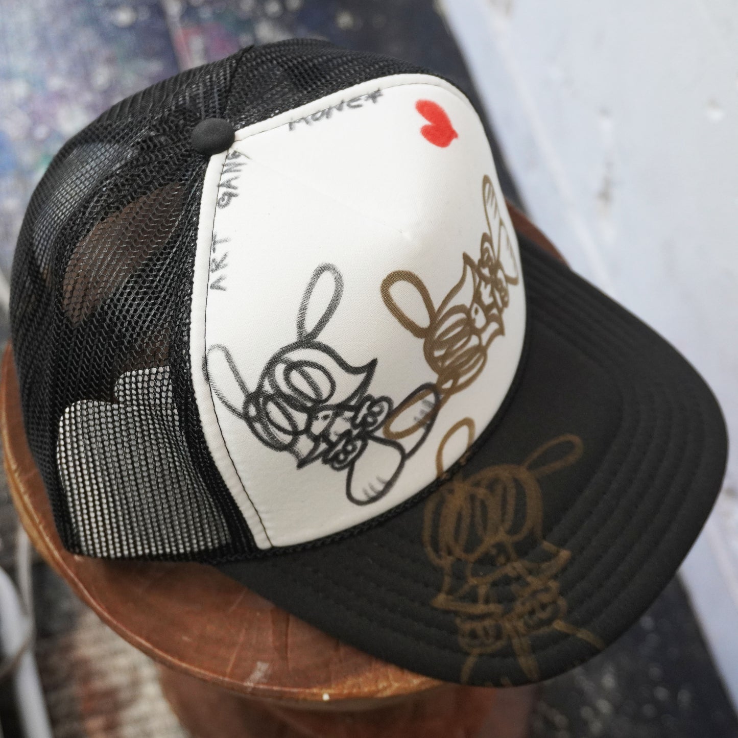 SKO CRAZY MESH CAP (BLACK)