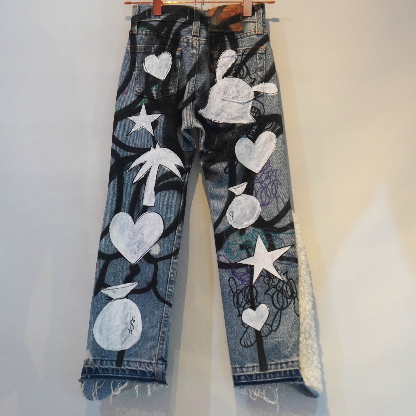 SKOLOCT SPRAY PAINTED PANTS (KIDS)