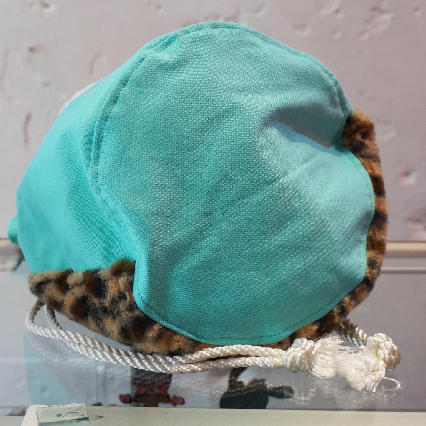 SKOLOCT MONEY BAG - TURQUOSE (LEOPARD)