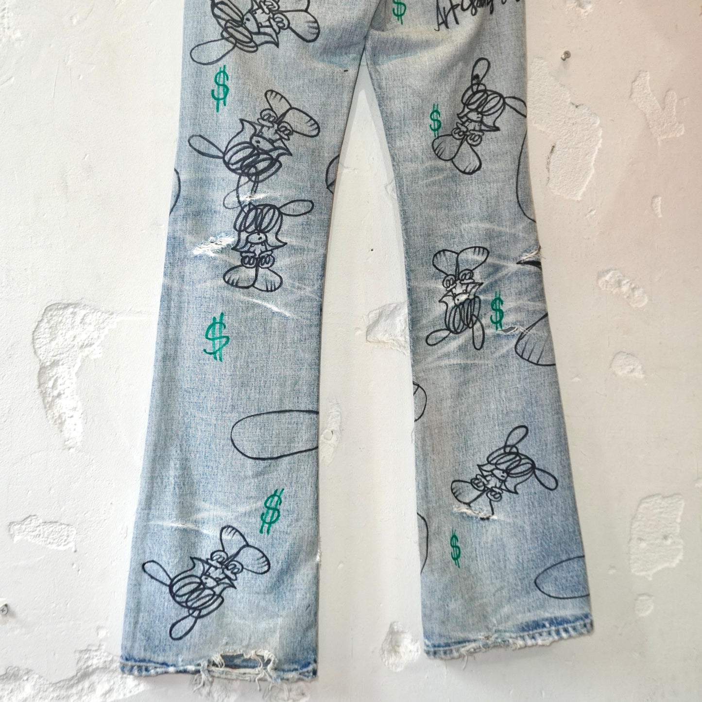 SKOLOCT HAND-DRAWN DENIM - (30)