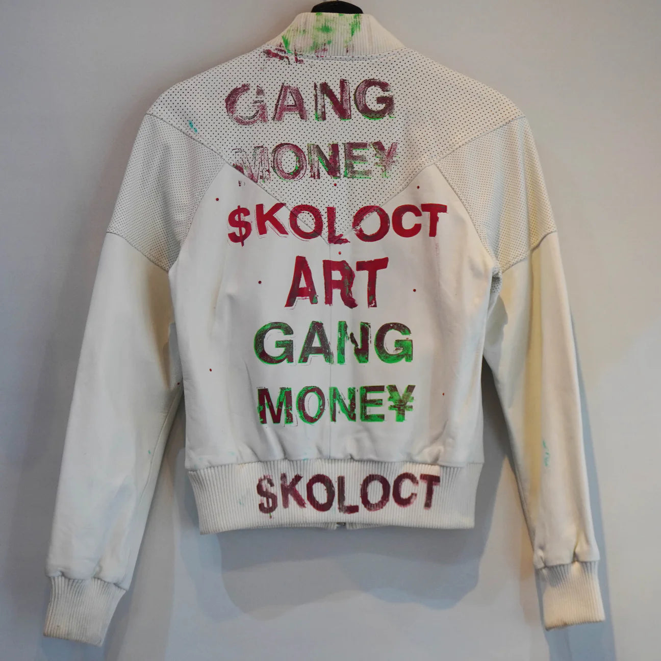 SKOLOCT STUDDED ANGEL JACKET