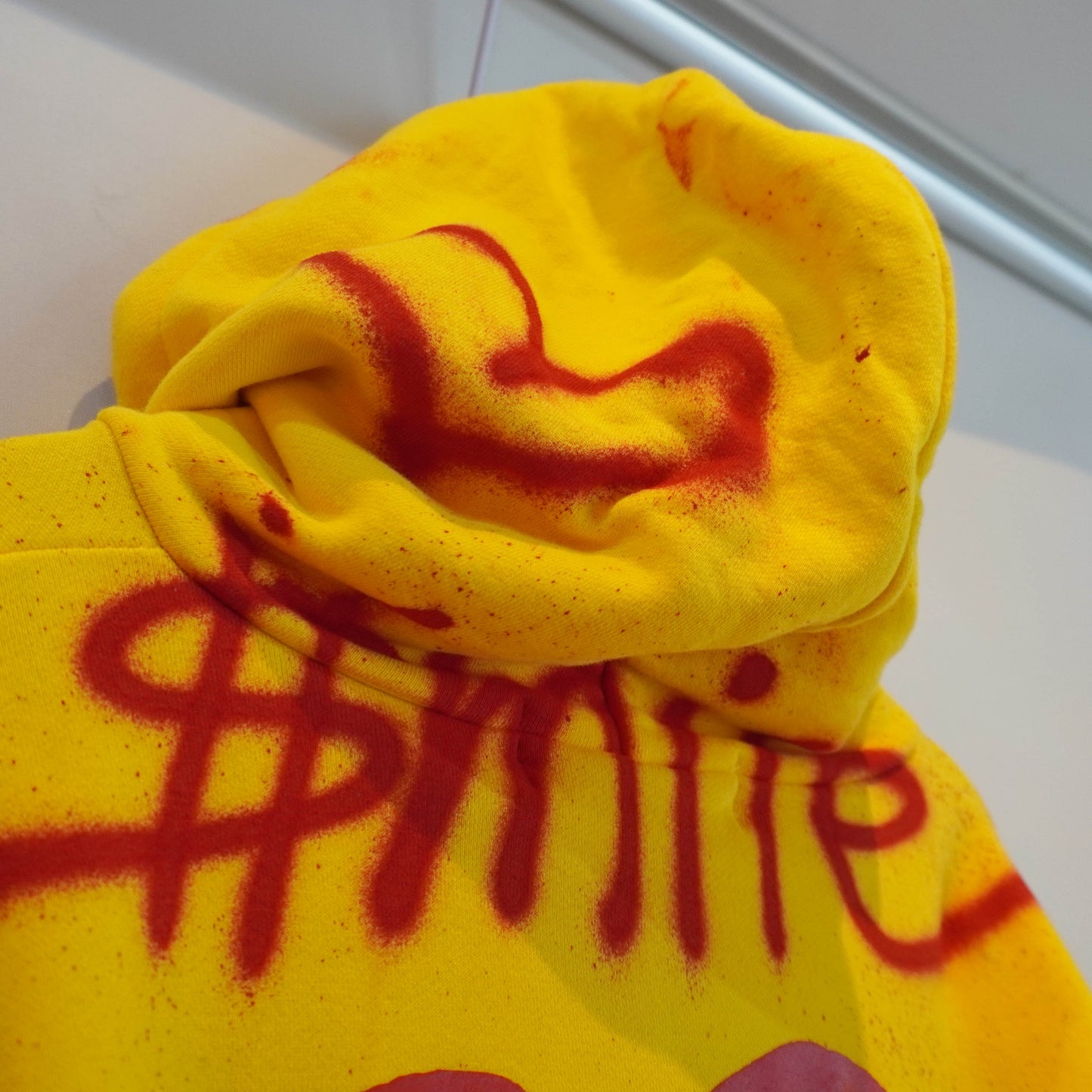 SKO HEART REWORKED HOODIE (L)