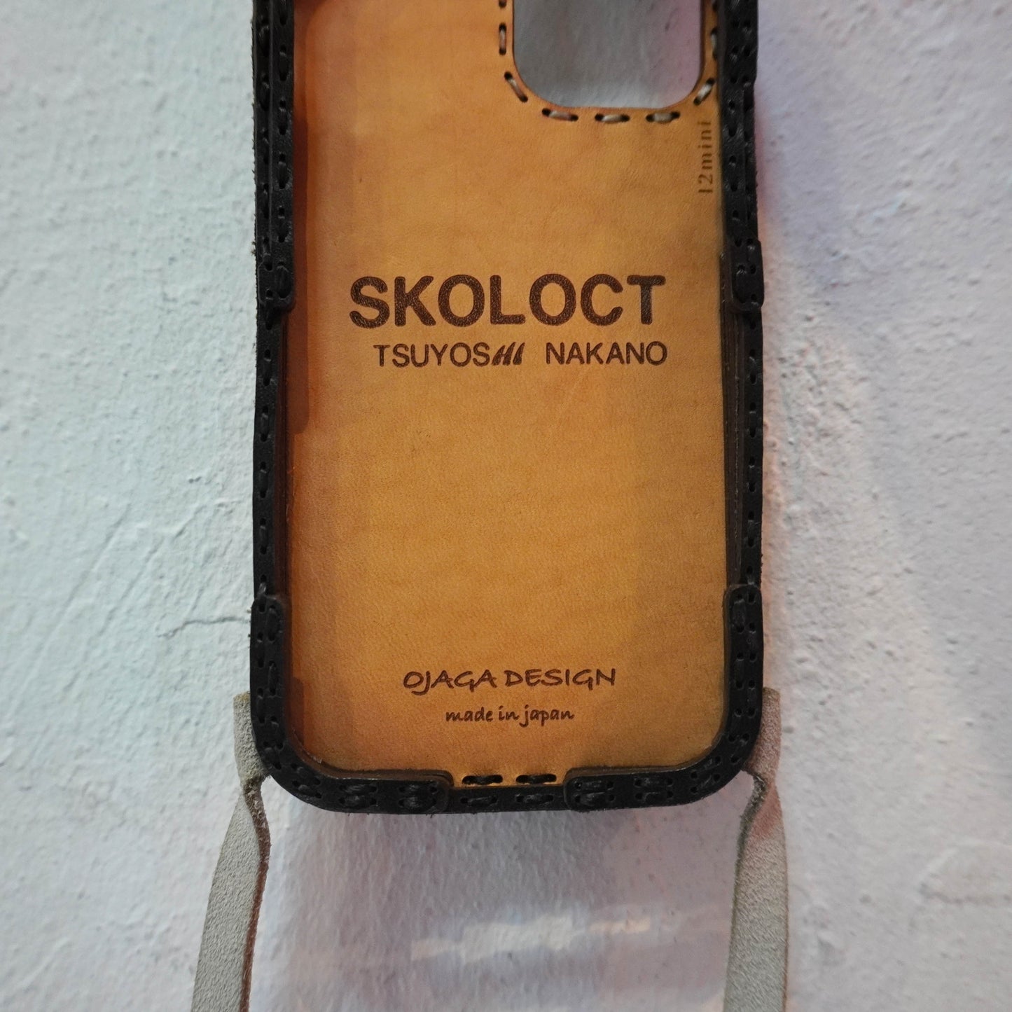 LEATHER PHONE CASE - iPhone 12 MINI