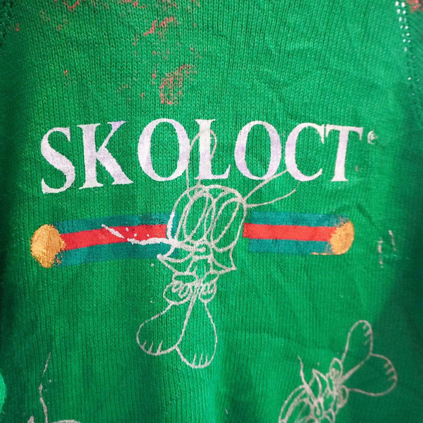 SKO FACE SUCCI REMAKE KNIT SWEATER