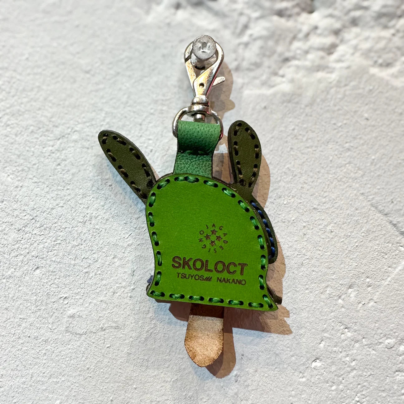 LEATHER KEY COVER - SPIRAL EYES