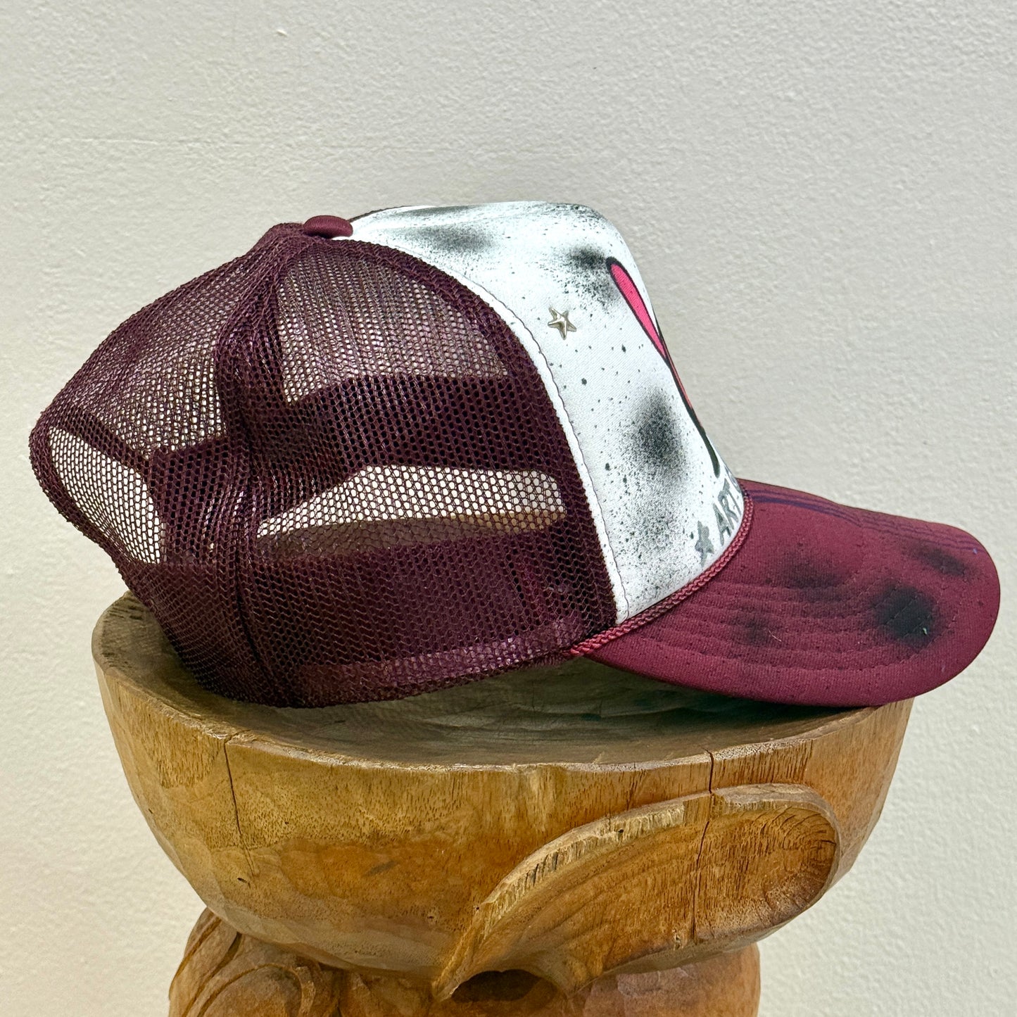 SKOLOCT PAINTED MESH CAP (RHINESTONE)