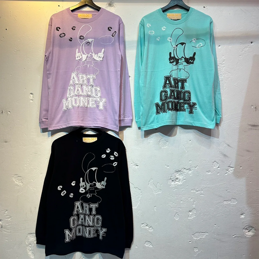 ART GANG MONEY L/S T-SHIRT