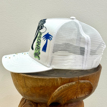 SKOLOCT PAINTED MESH CAP (RHINESTONE)