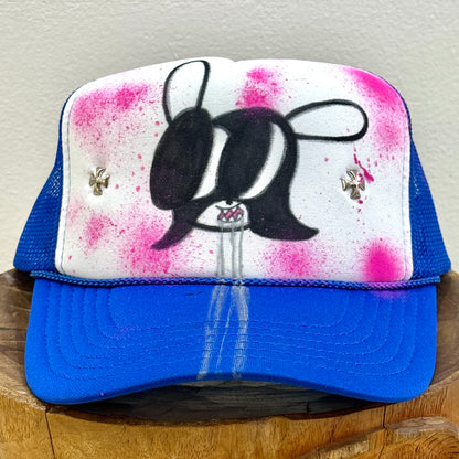 SKOLOCT PAINTED MESH CAP (RHINESTONE)