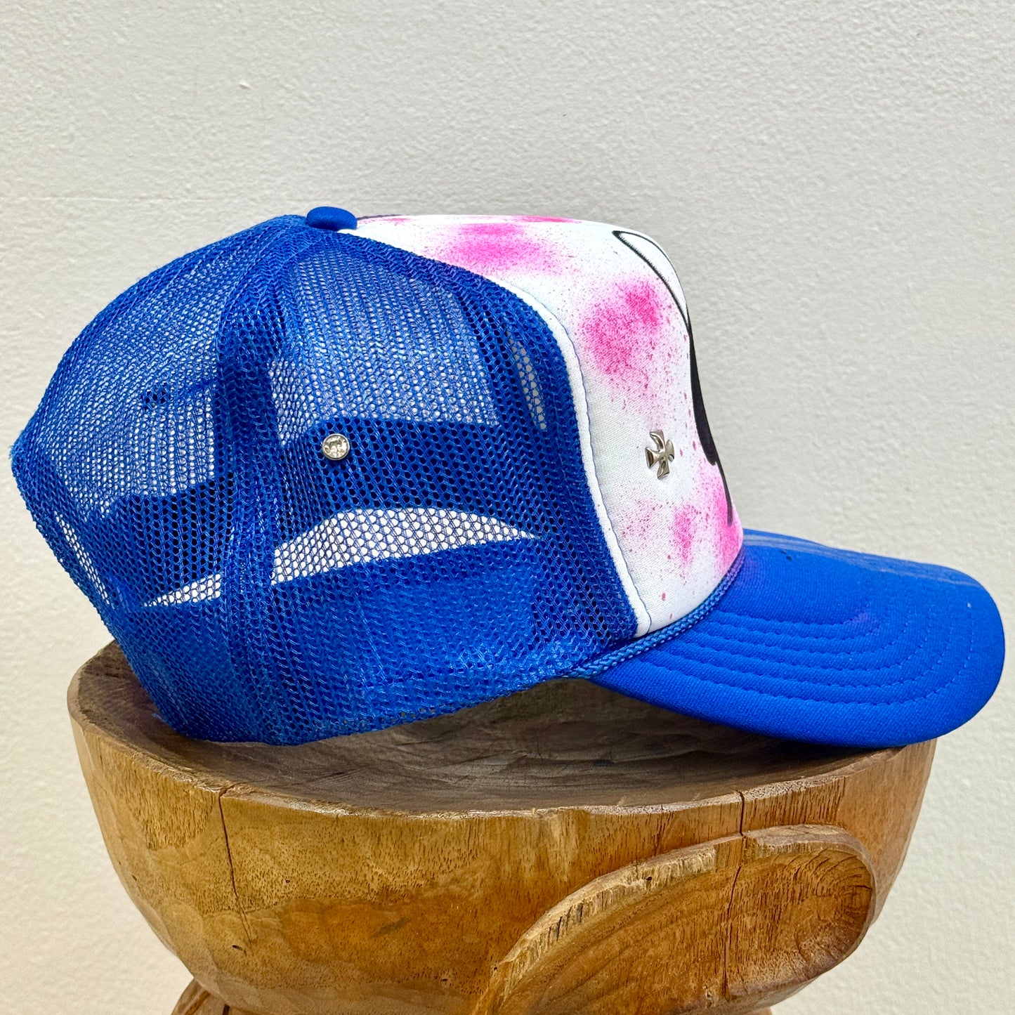 SKOLOCT PAINTED MESH CAP (RHINESTONE)