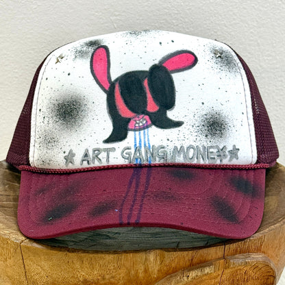 SKOLOCT PAINTED MESH CAP (RHINESTONE)