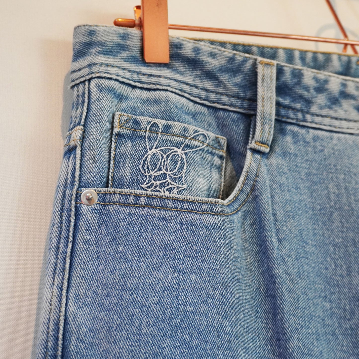 SKO EMBROIDERY DENIM - 33