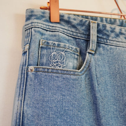 SKO EMBROIDERY DENIM - 33