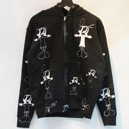 $KO FRENZY ZIP HOODIE (BLACK)