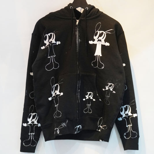 $KO FRENZY ZIP HOODIE (BLACK)