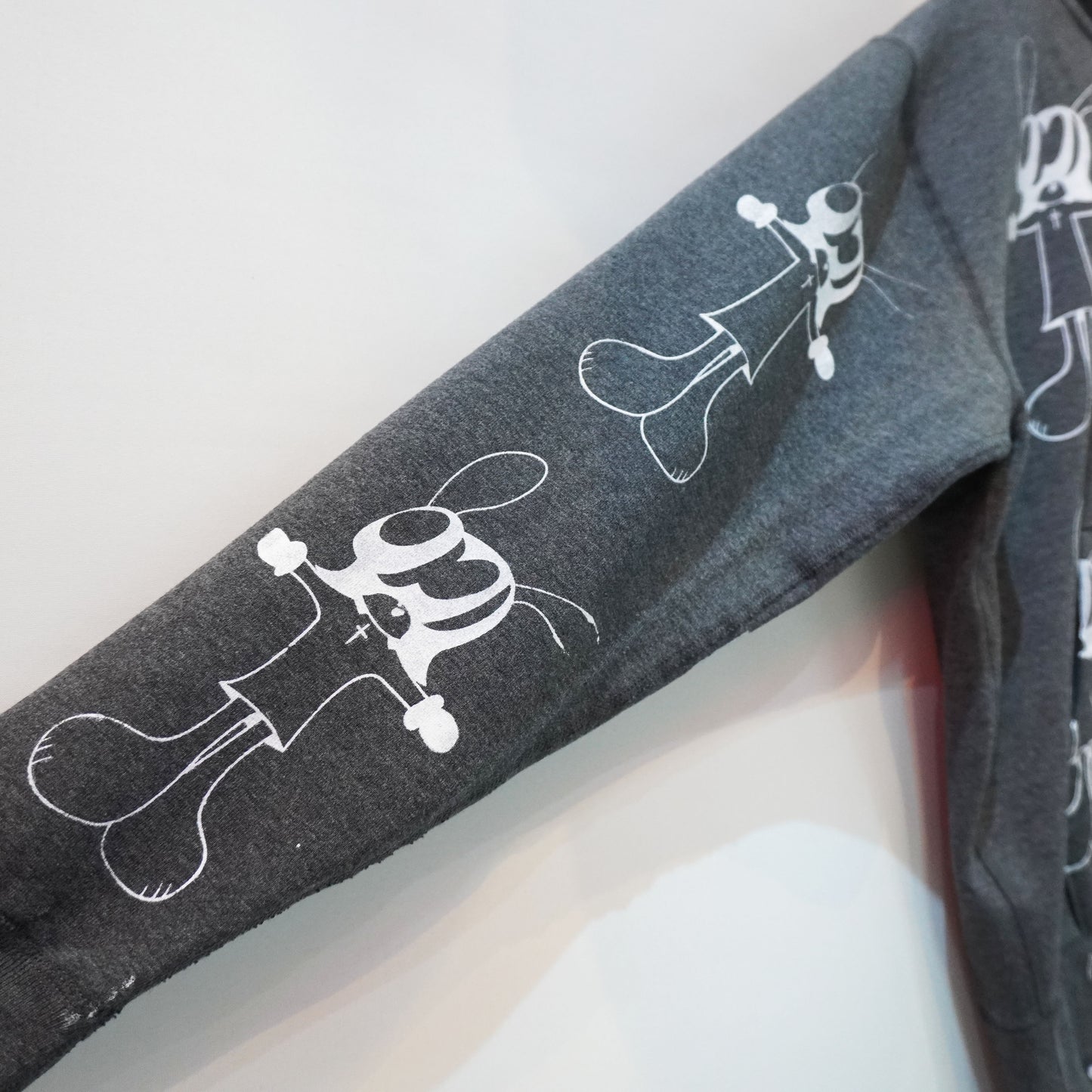 $KO FRENZY ZIP HOODIE (CHARCOAL)