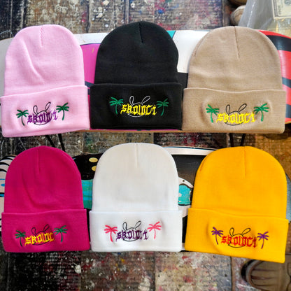 SKOLOCT SKO PALM EMBROIDERED BEANIE