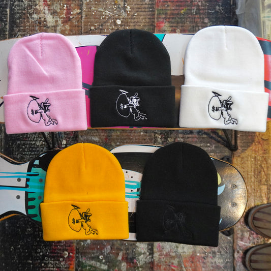 SKOLOCT ANGEL EMBROIDERED BEANIE