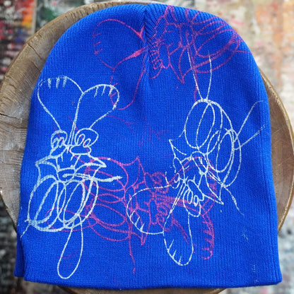 SKO CRAZY BEANIE (BLUE)