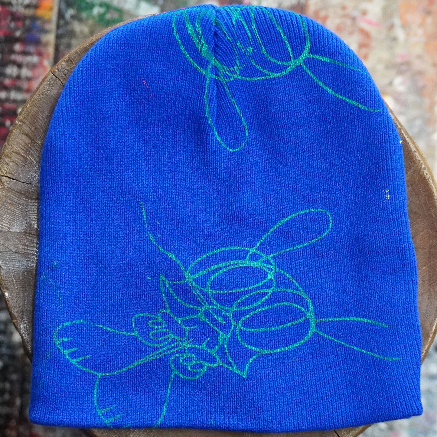 SKO CRAZY BEANIE (BLUE)