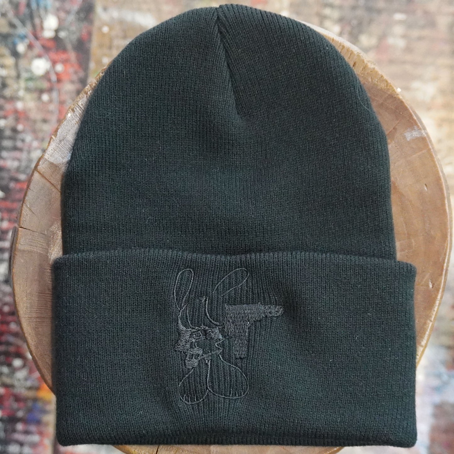 SKOLOCT UZI EMBROIDERED BEANIE