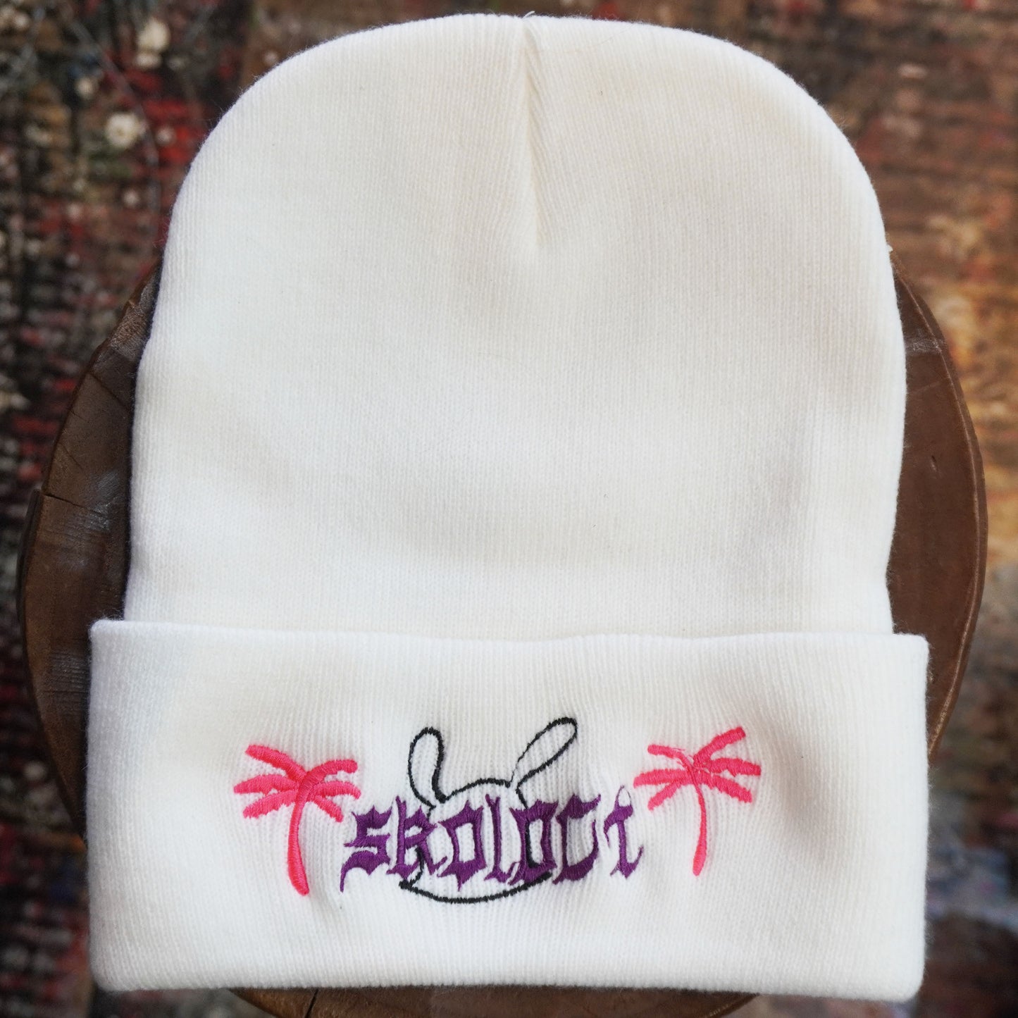 SKOLOCT SKO PALM EMBROIDERED BEANIE
