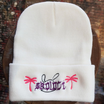 SKOLOCT SKO PALM EMBROIDERED BEANIE