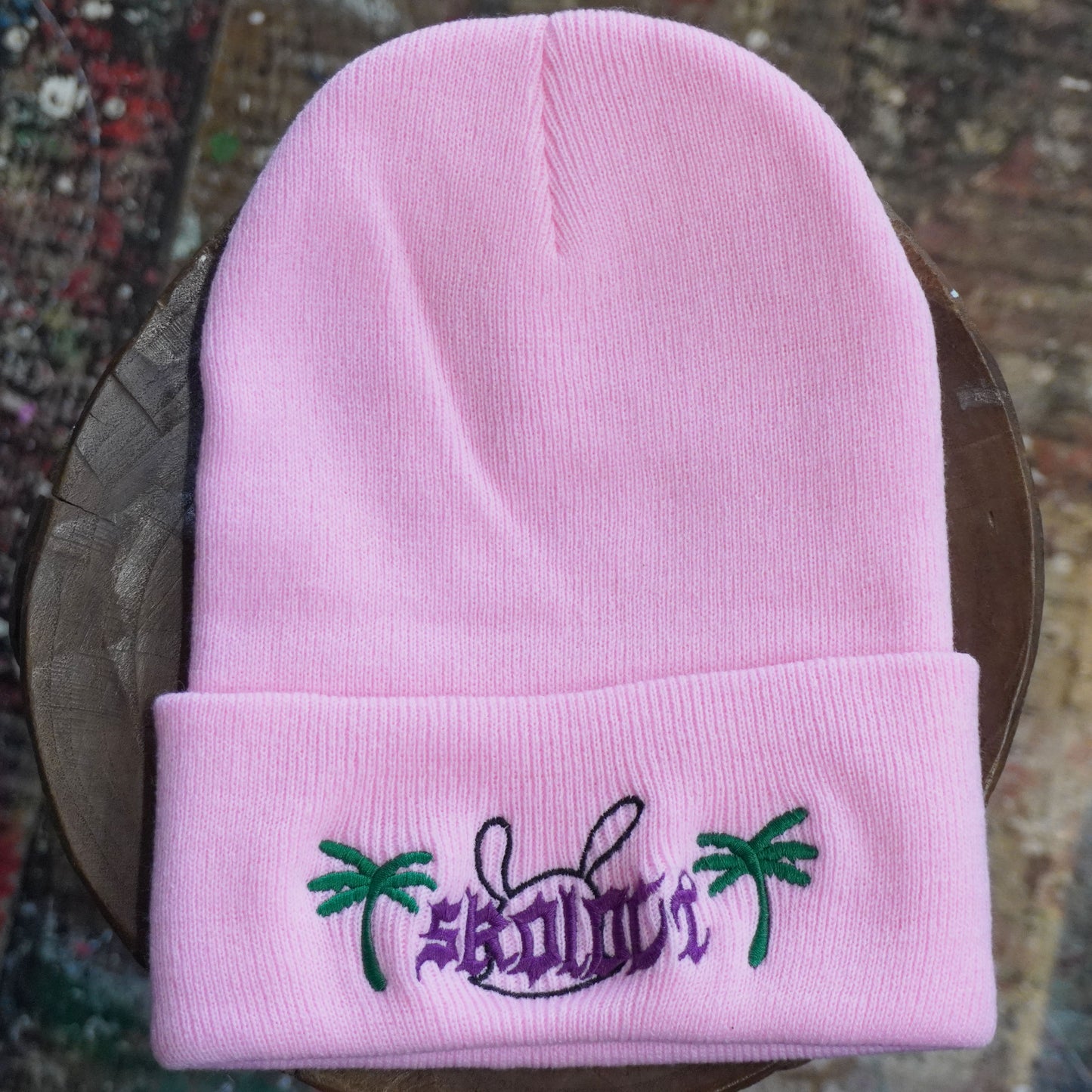 SKOLOCT SKO PALM EMBROIDERED BEANIE
