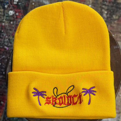 SKOLOCT SKO PALM EMBROIDERED BEANIE