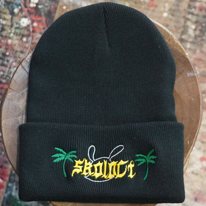 SKOLOCT SKO PALM EMBROIDERED BEANIE