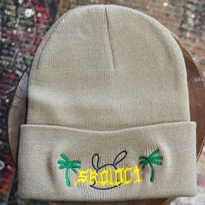 SKOLOCT SKO PALM EMBROIDERED BEANIE