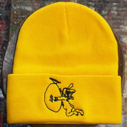 SKOLOCT ANGEL EMBROIDERED BEANIE