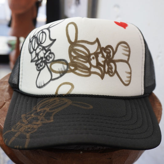 SKO CRAZY MESH CAP (BLACK)