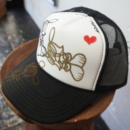 SKO CRAZY MESH CAP (BLACK)