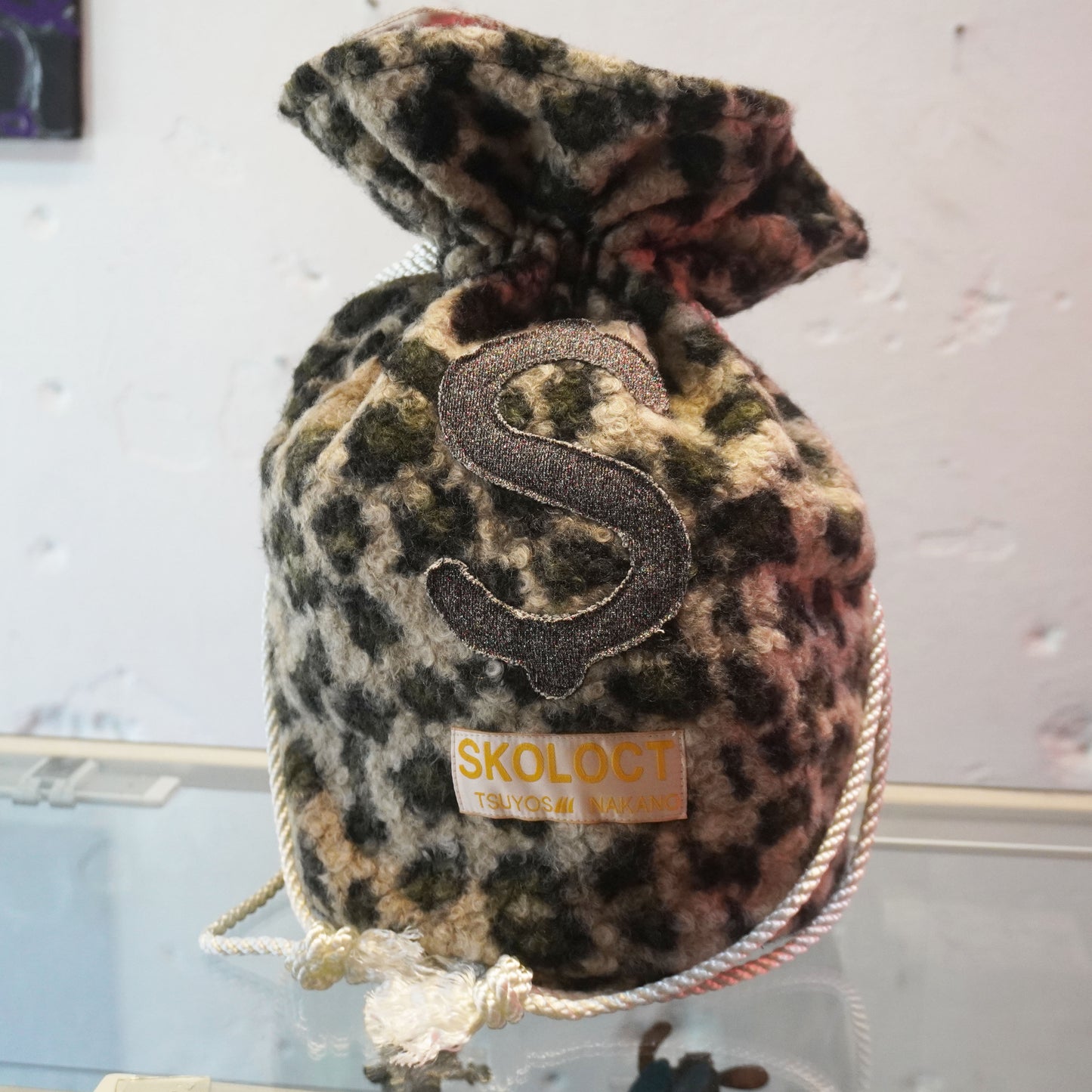 SKOLOCT MONEY BAG - DARK LEOPARD v2