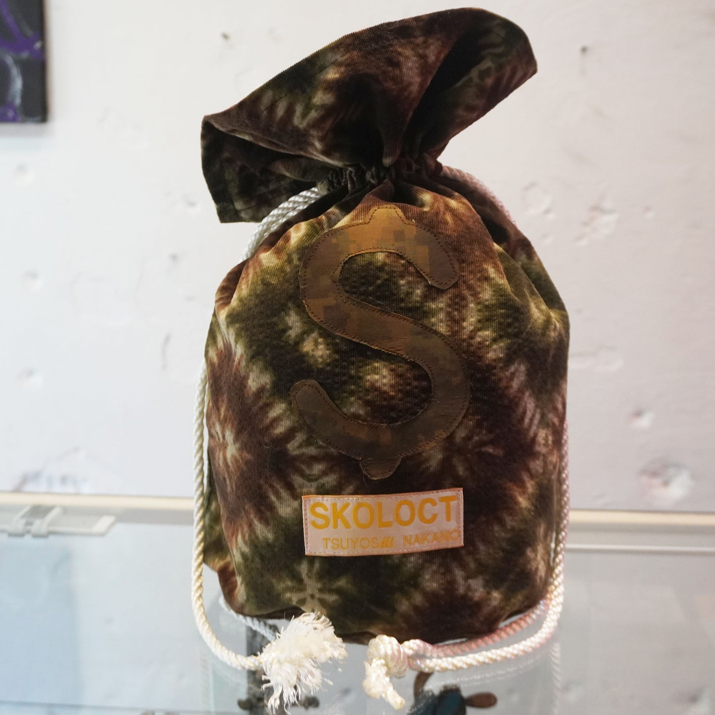 SKOLOCT MONEY BAG - VIVID BROWN