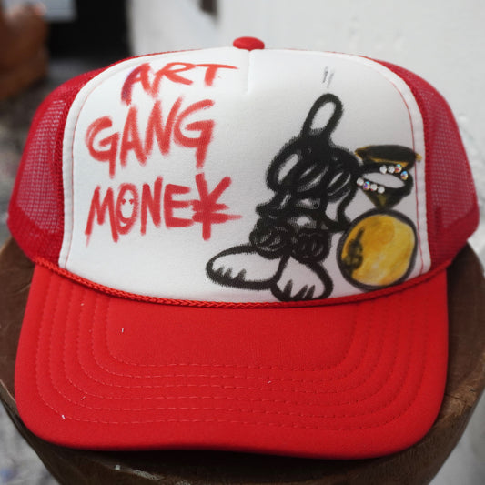 SKOLOCT PAINTED MESH CAP (RHINESTONE)