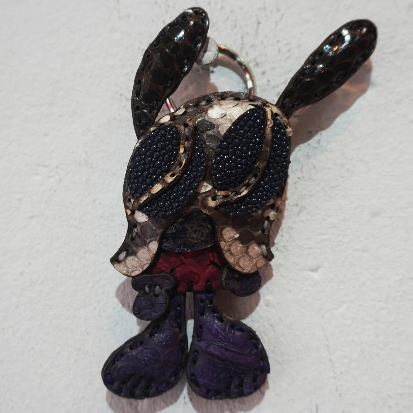 LEATHER KEYCHAIN "SMALL" - PYTHON