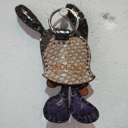 LEATHER KEYCHAIN "SMALL" - PYTHON