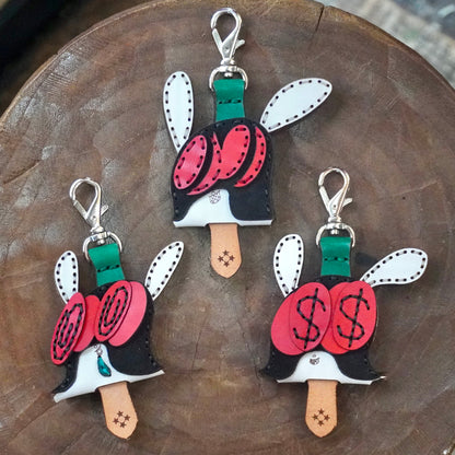 LEATHER KEY COVER - (ORIGINAL COLORS)