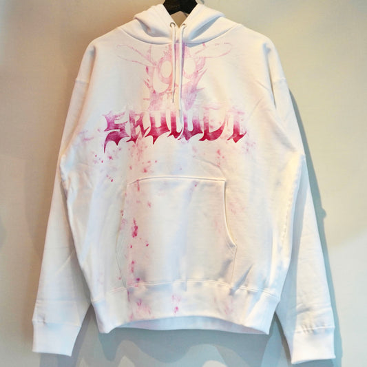 SKOLOCT FACEMARK HOODIE (WHITE)