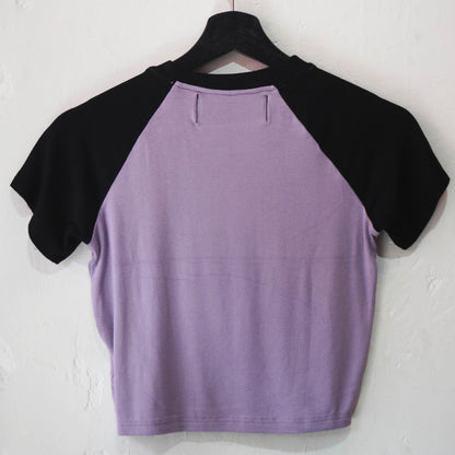 SKOLOCT FINGER SLOGAN LADIES RAGLAN TOP