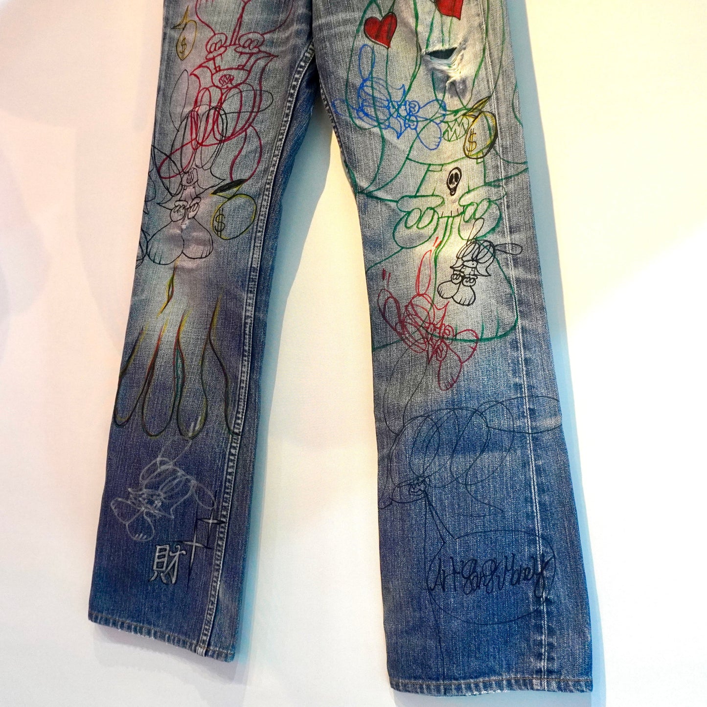 SKOLOCT HAND-DRAWN DENIM - (28)