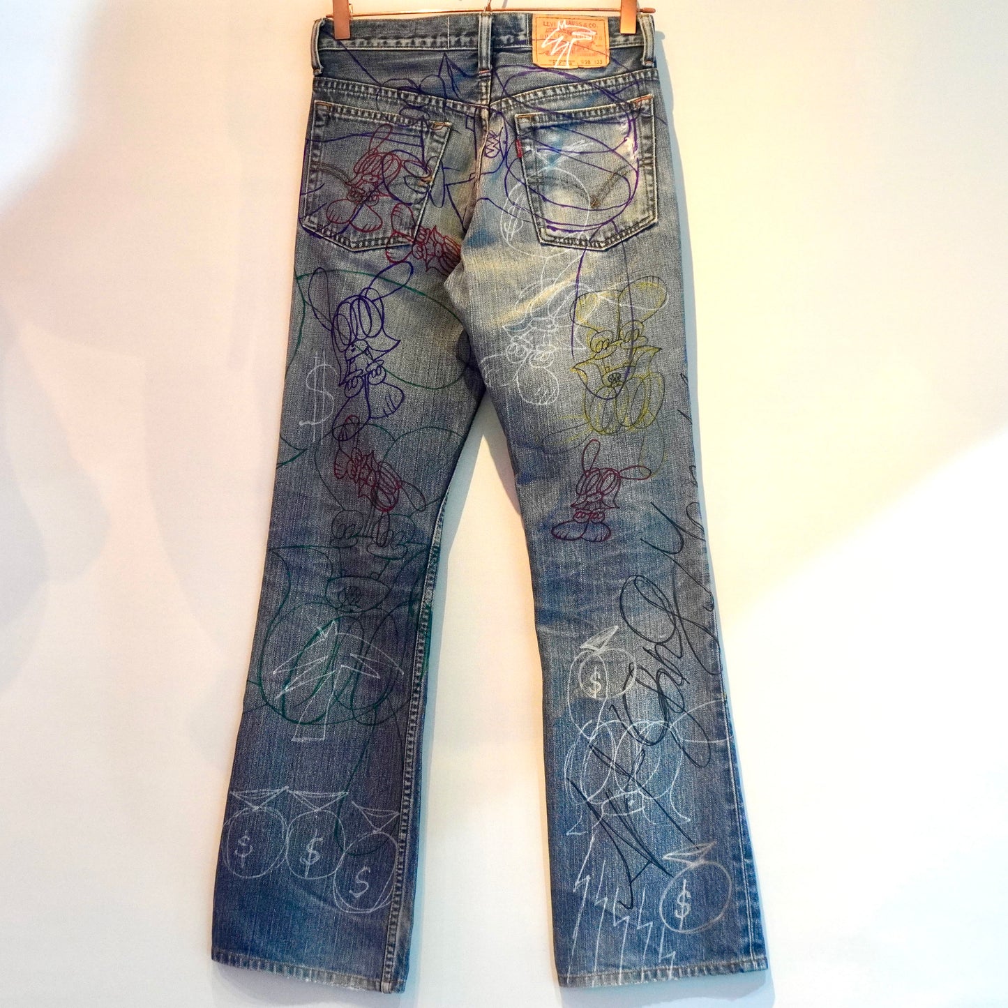 SKOLOCT HAND-DRAWN DENIM - (28)