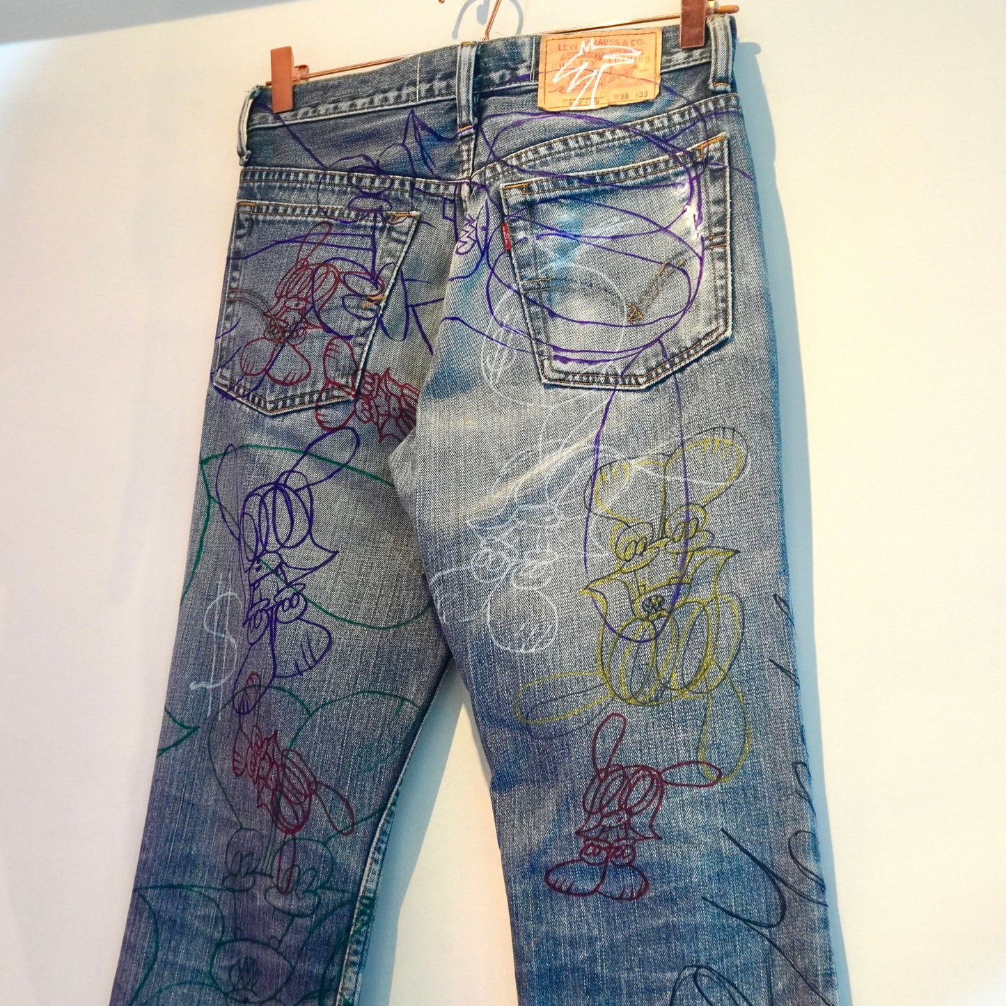 SKOLOCT HAND-DRAWN DENIM - (28)