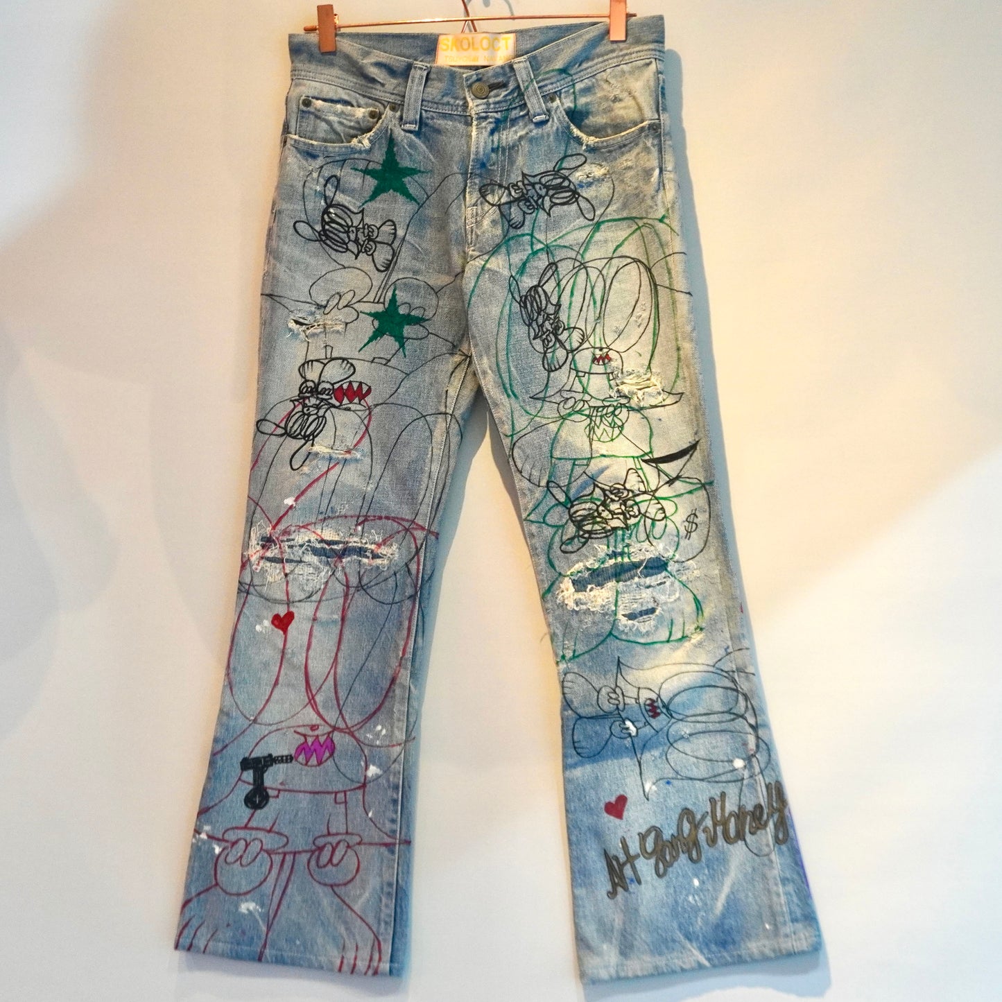 SKOLOCT HAND-DRAWN DENIM - (31)