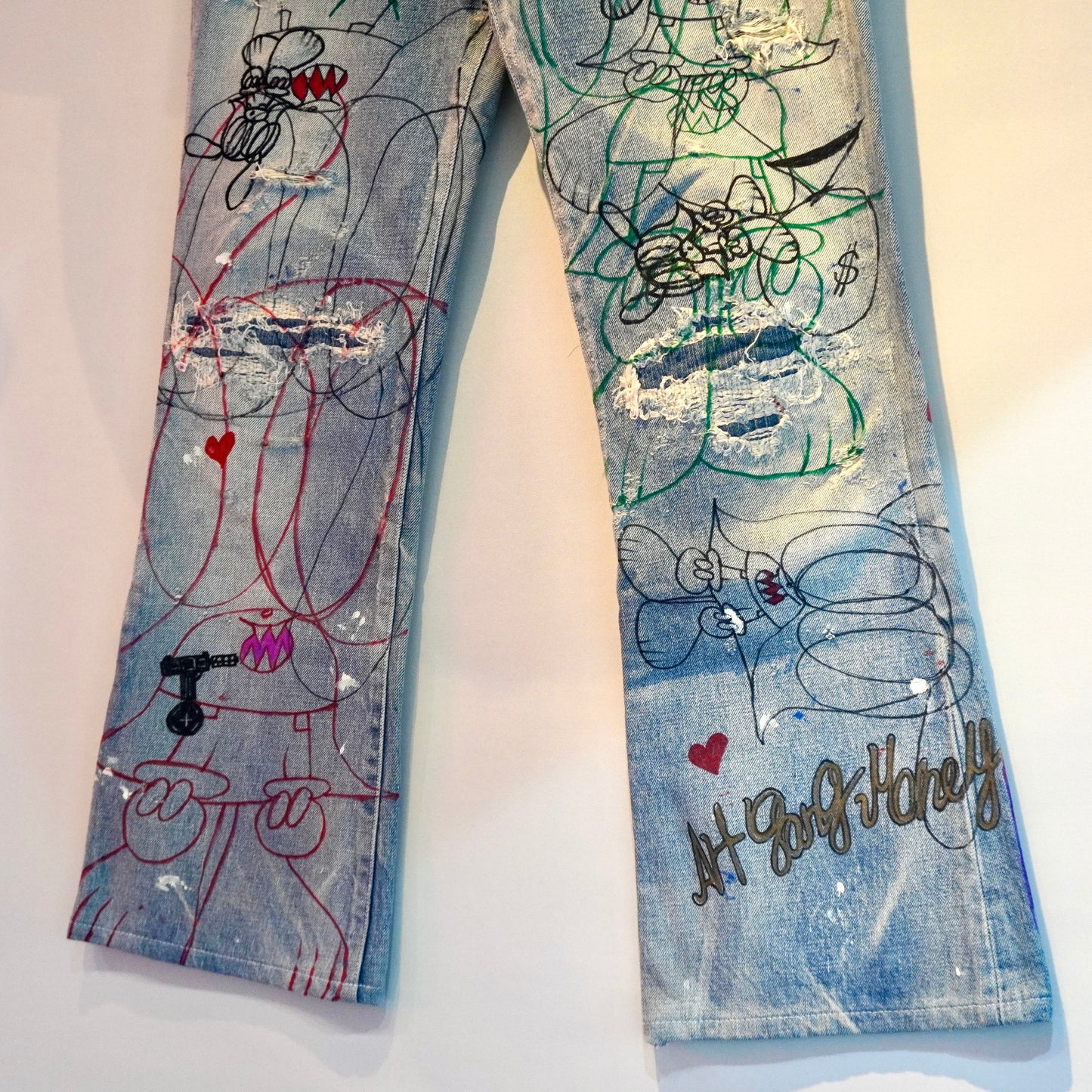 SKOLOCT HAND-DRAWN DENIM - (31)