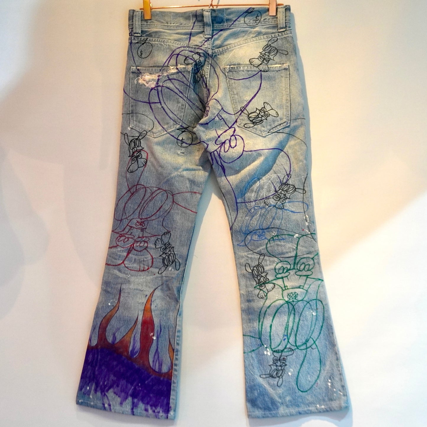 SKOLOCT HAND-DRAWN DENIM - (31)