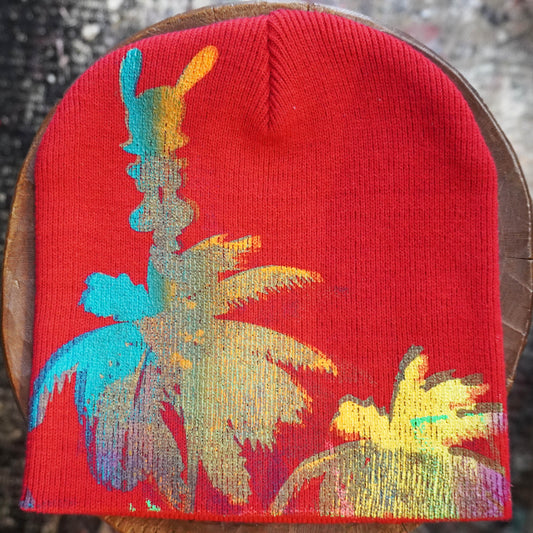 SKOLOCT RAINBOW PALM SKO BEANIE