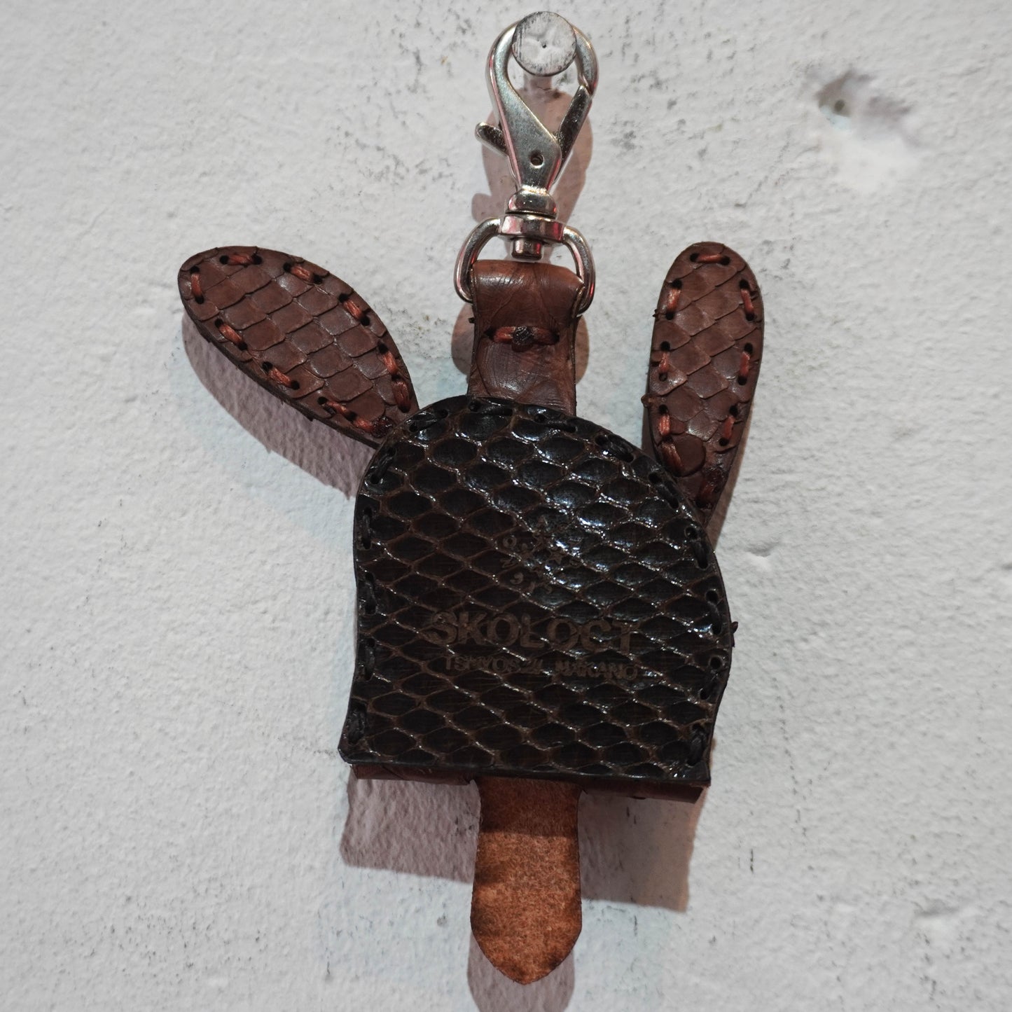 LEATHER KEY COVER - NORMAL EYES/PYTHON